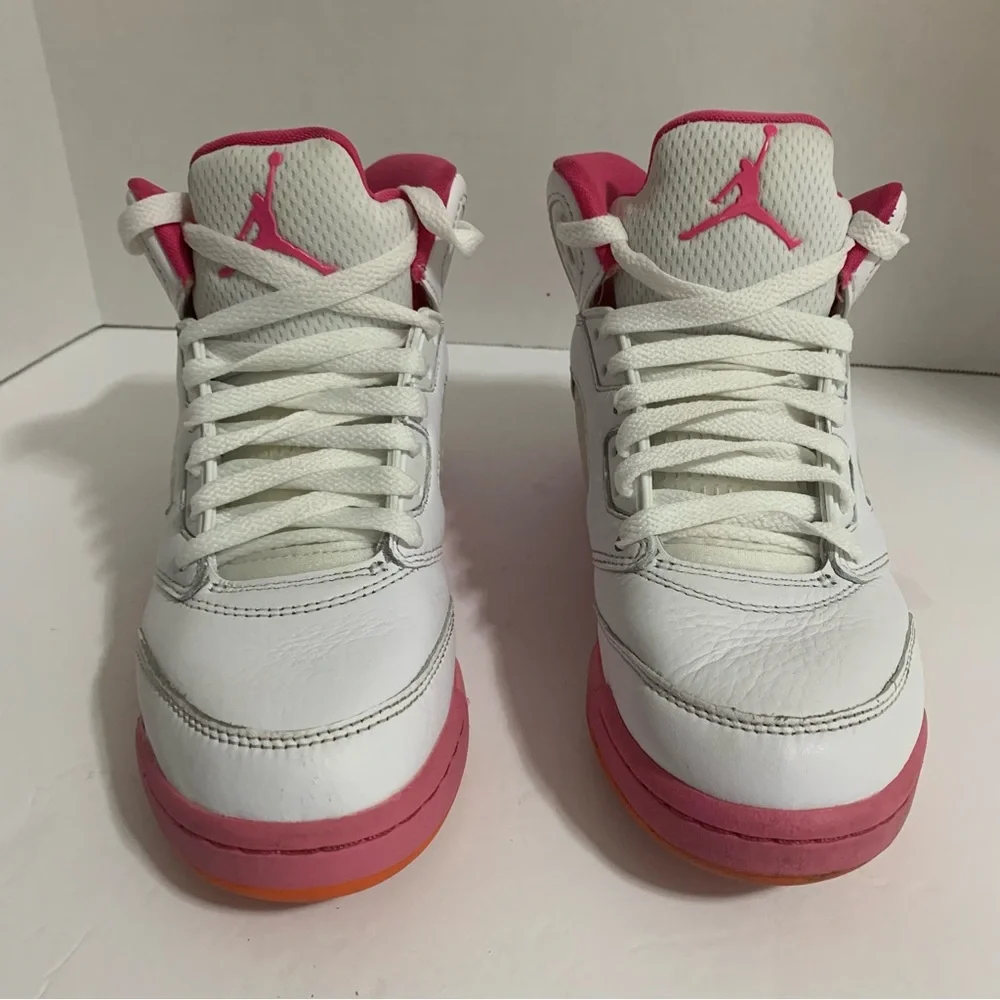Nike Air Jordan 5 Retro PS 'Pinksicle' Shoes Sneakers 440893-168 •Youth Size 4